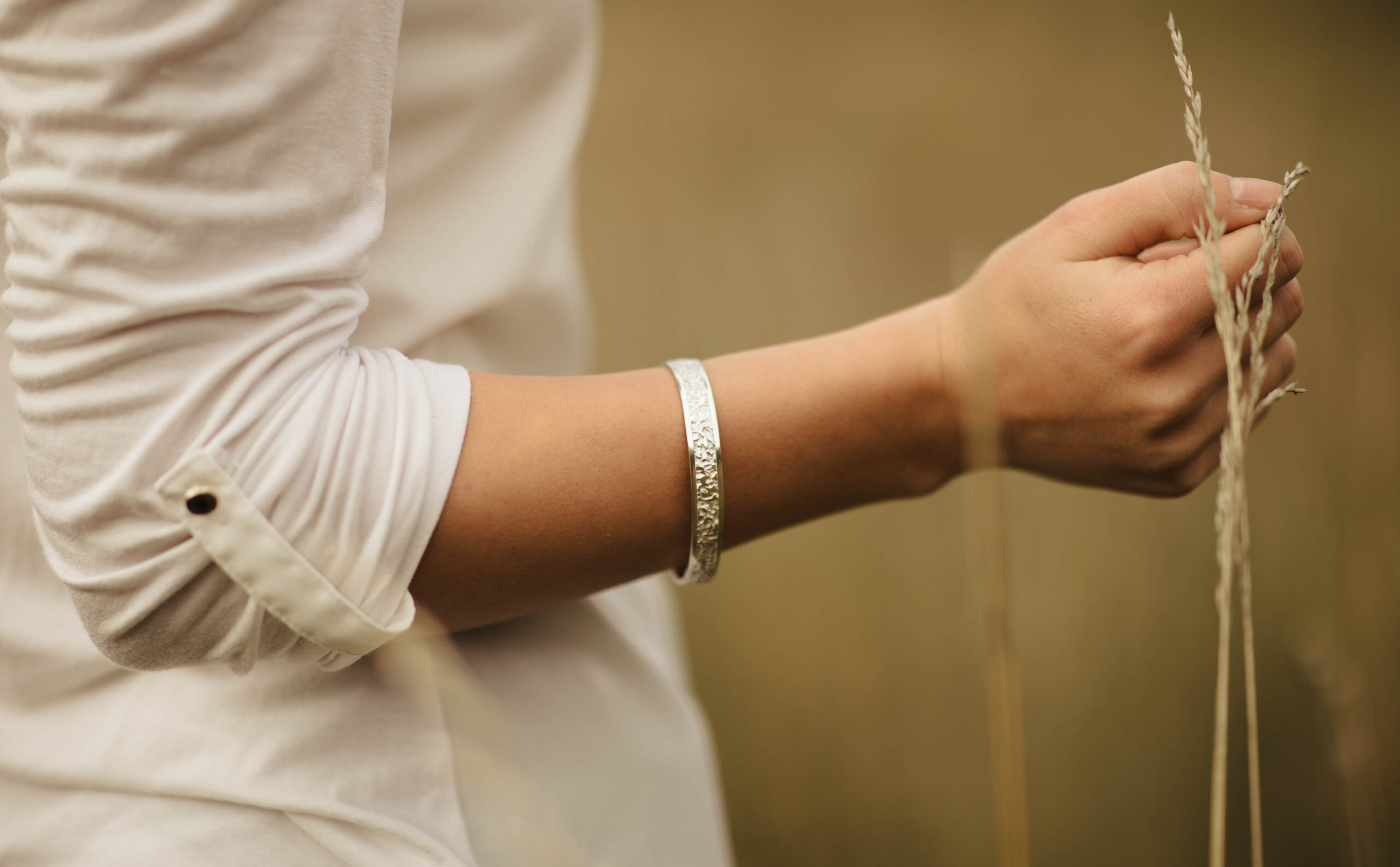 Argentium Silver Lunar Cuff – Extra Large – Polished - Image 6