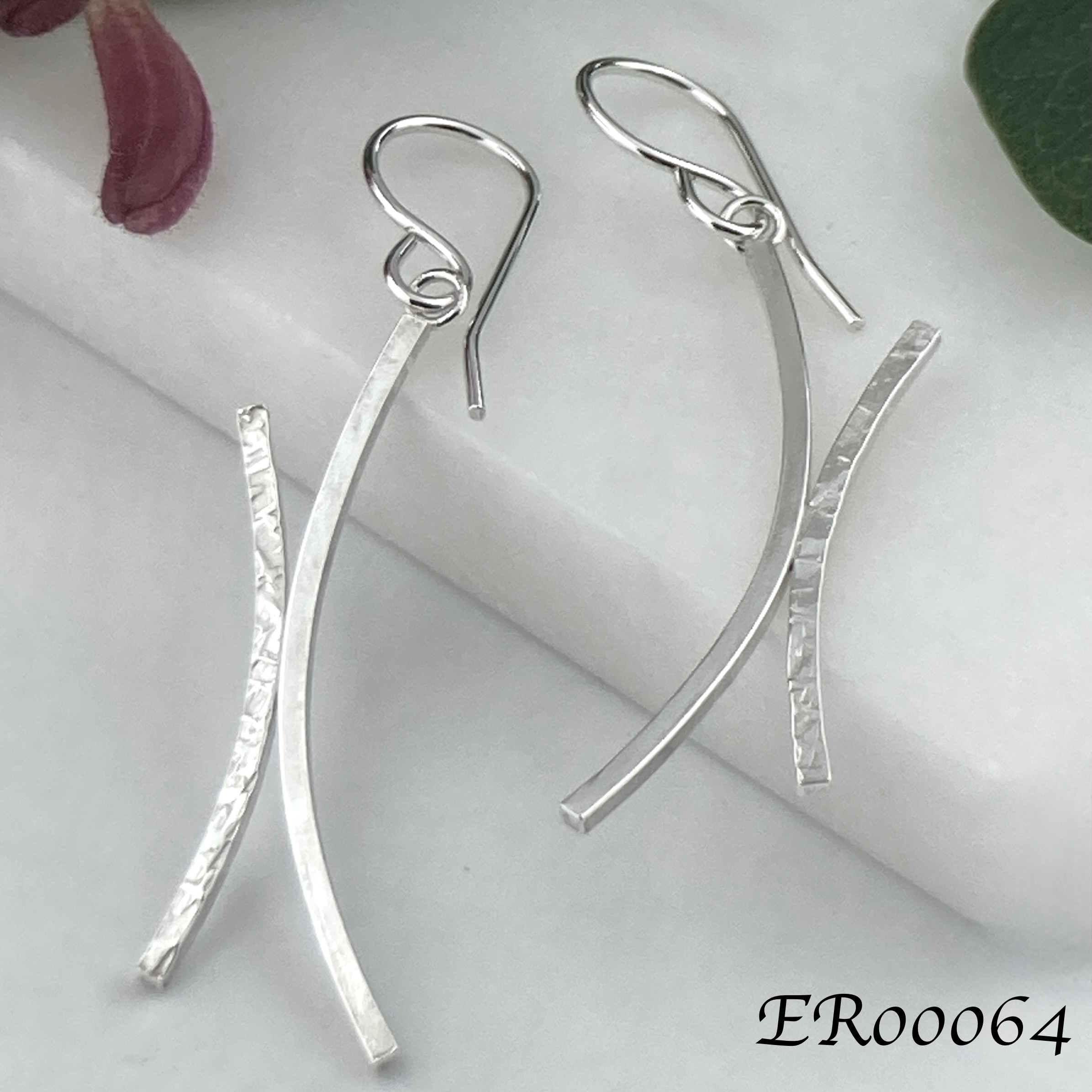 Geometric X – Argentium Silver – Pendant - Image 6