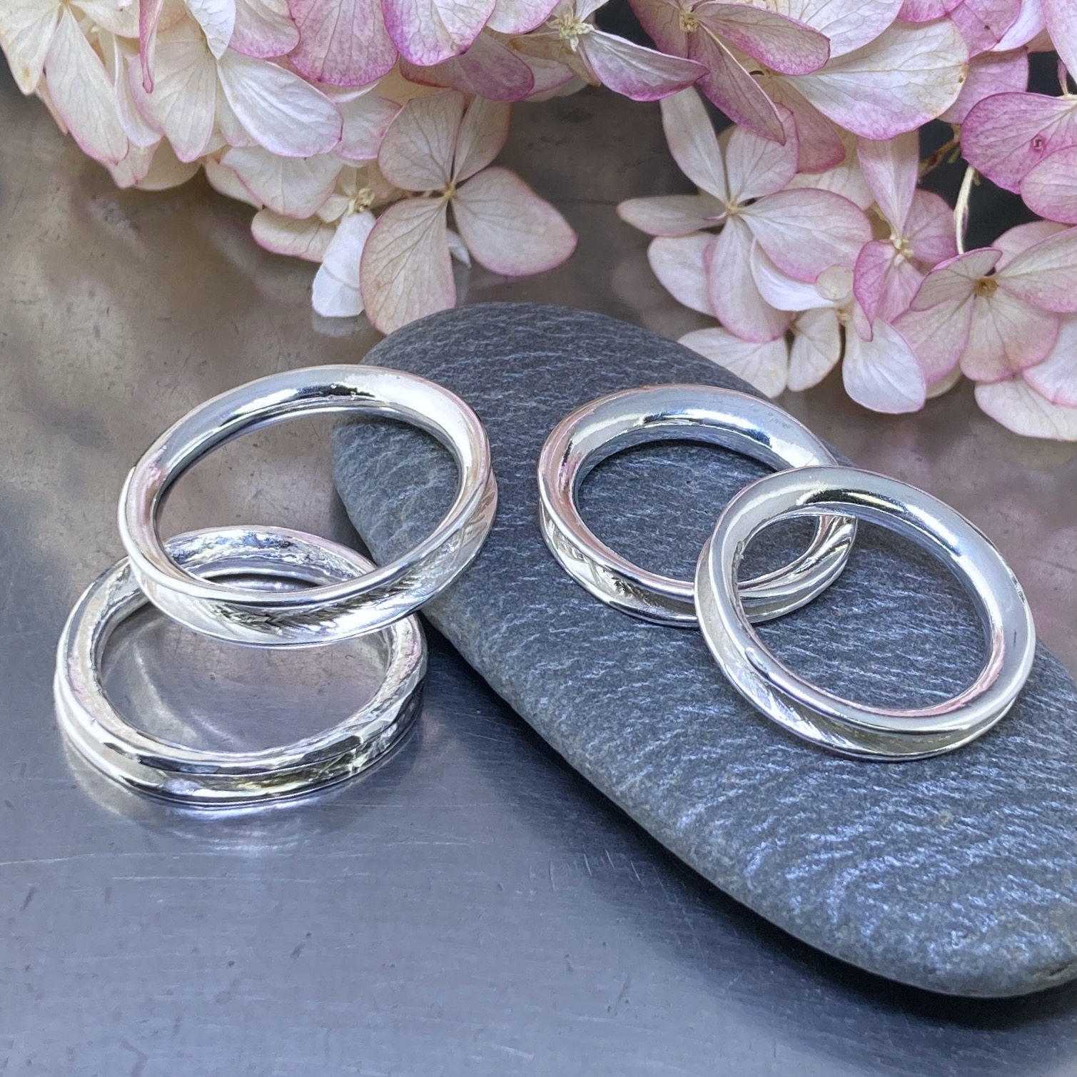 Flared Ring – Argentium Silver - Image 4