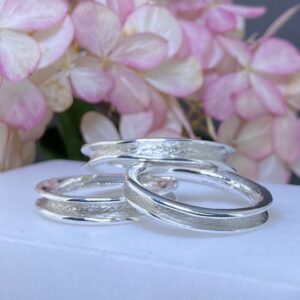 Flared Ring – Argentium Silver