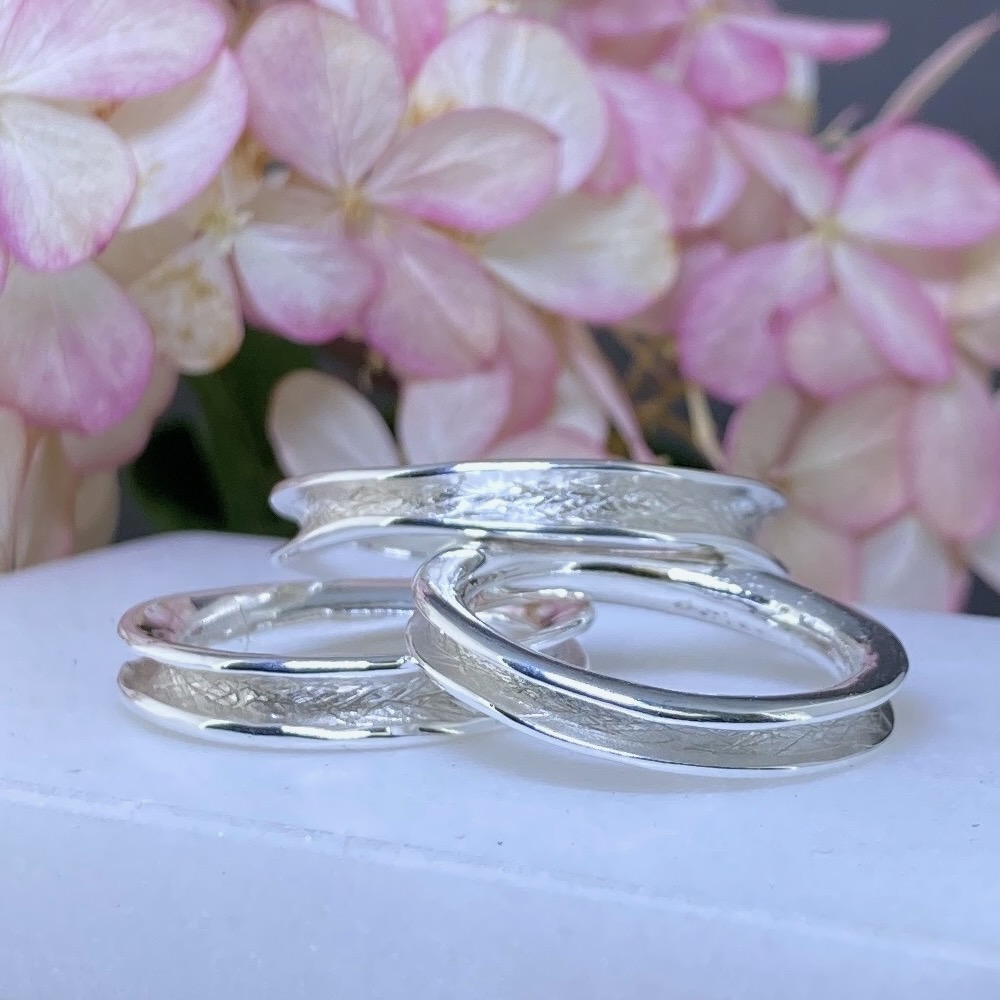Flared Ring – Argentium Silver