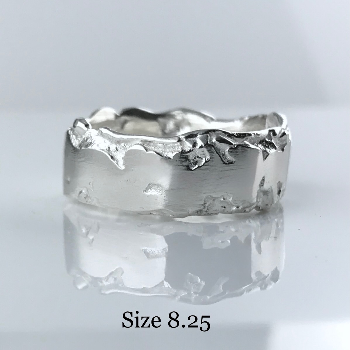 River Ring – Argentium Silver – Variable Sizes - Image 10