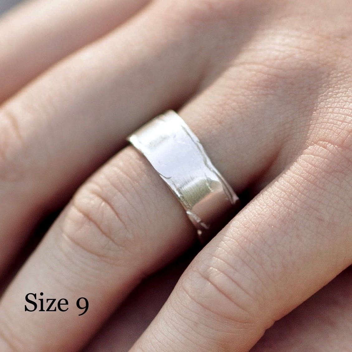 River Ring – Argentium Silver – Variable Sizes - Image 9