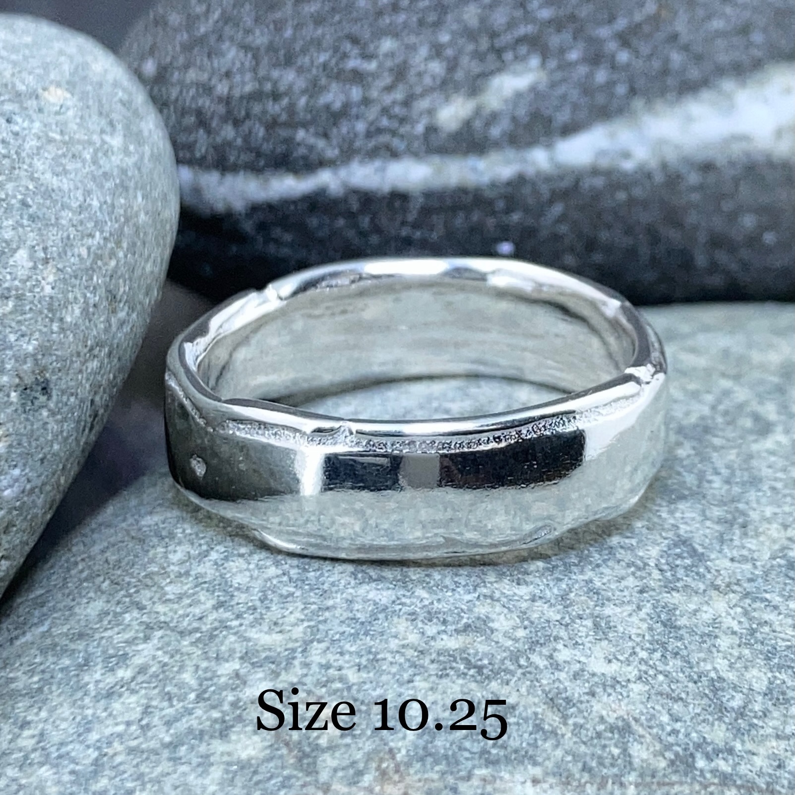 River Ring – Argentium Silver – Variable Sizes - Image 6