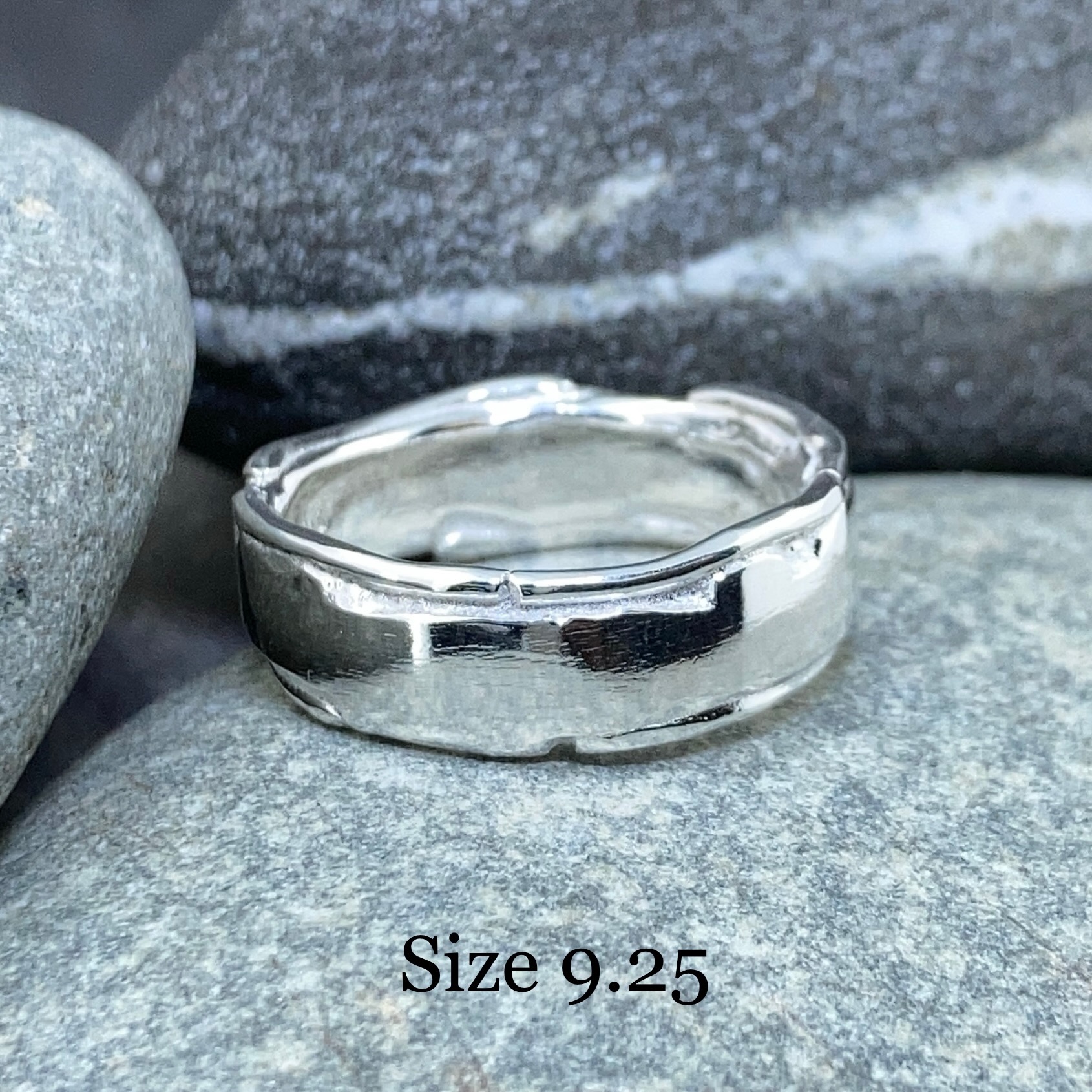 River Ring – Argentium Silver – Variable Sizes - Image 8
