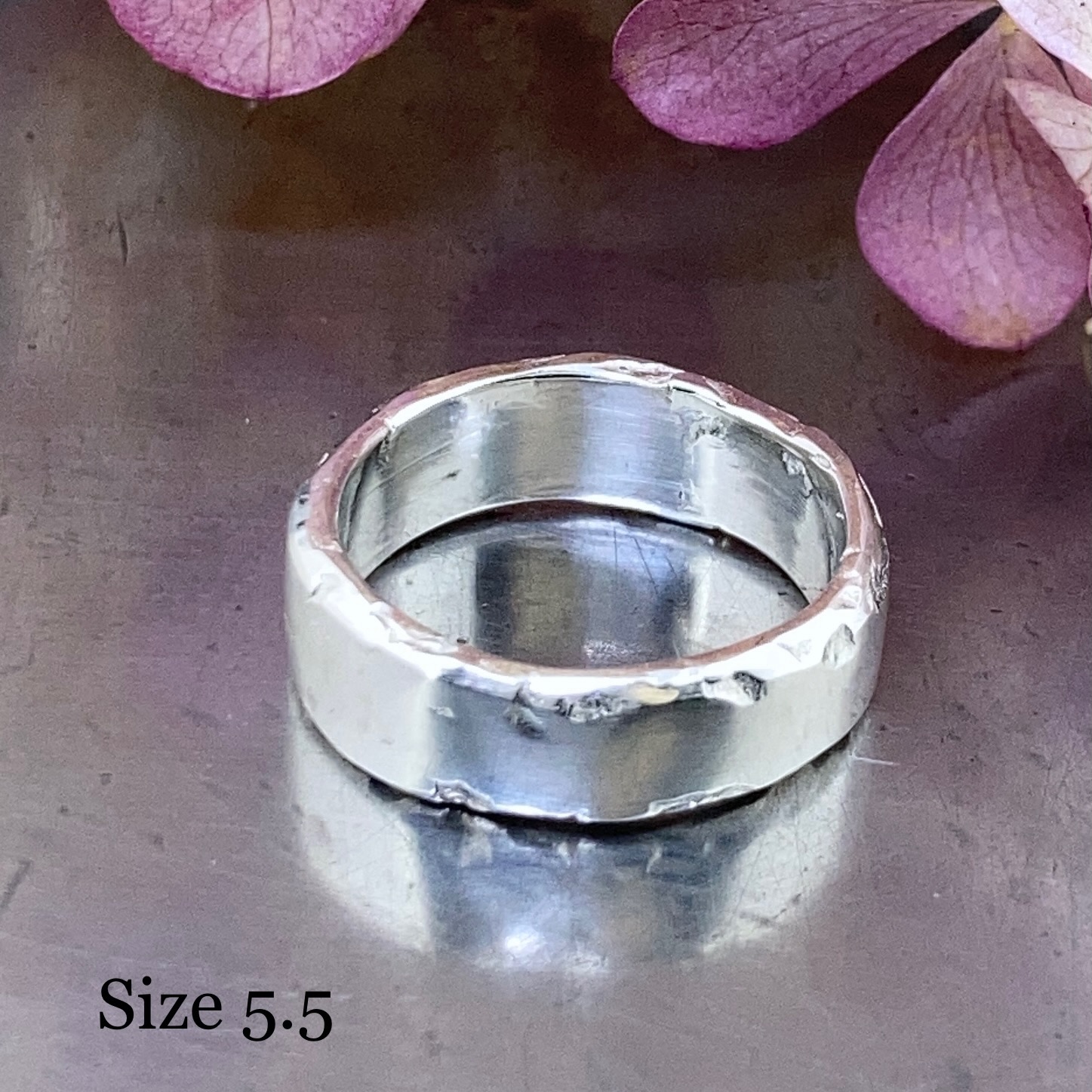 River Ring – Argentium Silver – Variable Sizes - Image 11